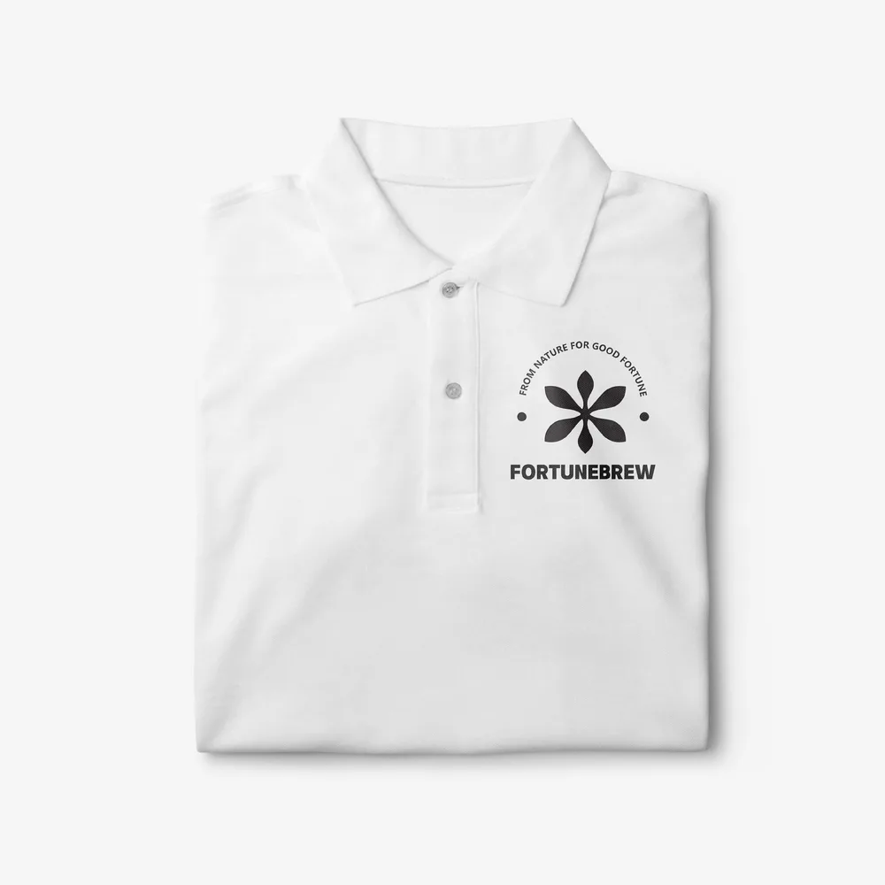FORTUNEBREW branded polo shirt