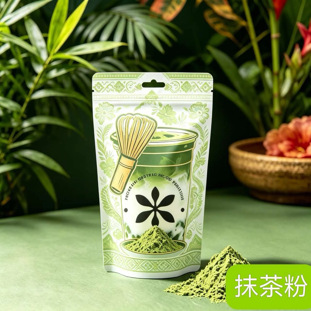 Matcha drink menu: 18 cup references