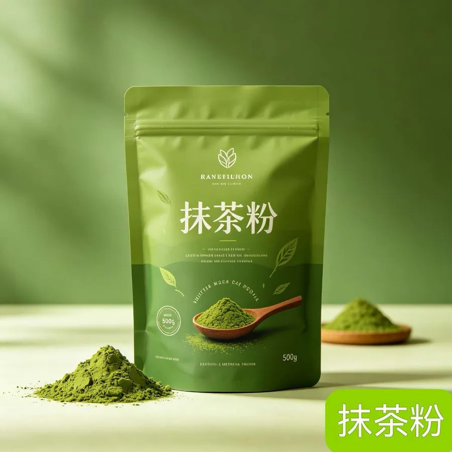 Japanese-style matcha pouch · 500 g