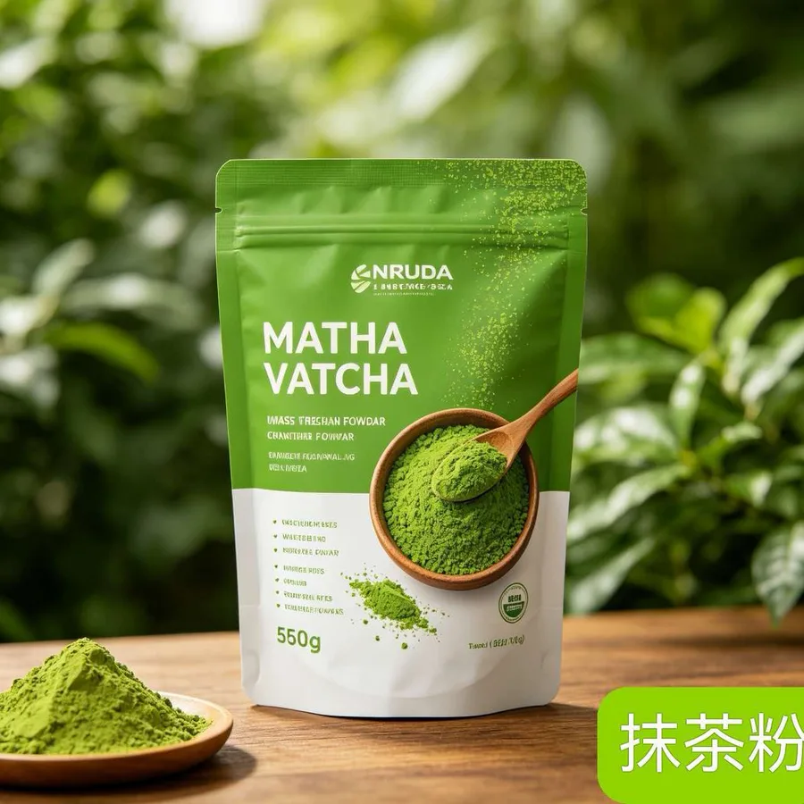 NRUDA English pouch · 550 g (private-label case)