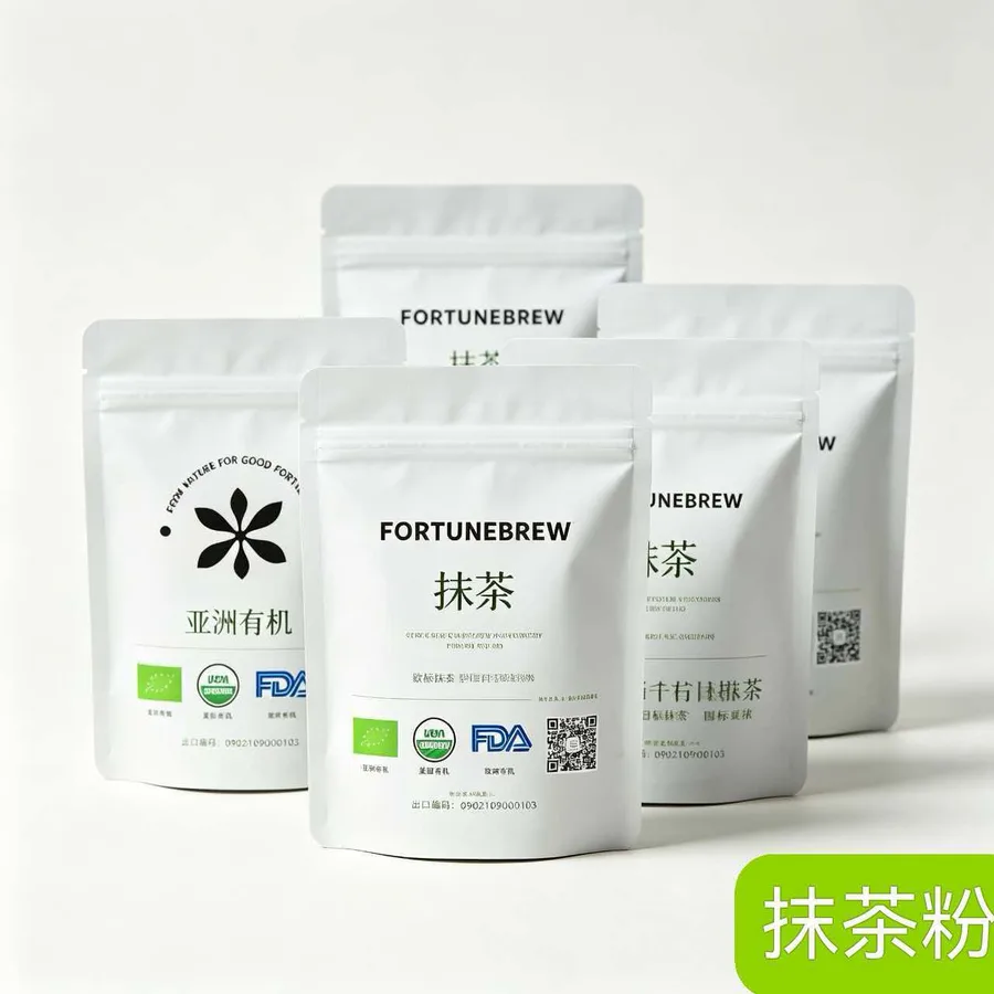 Organic white pouch set · multi-cert edition