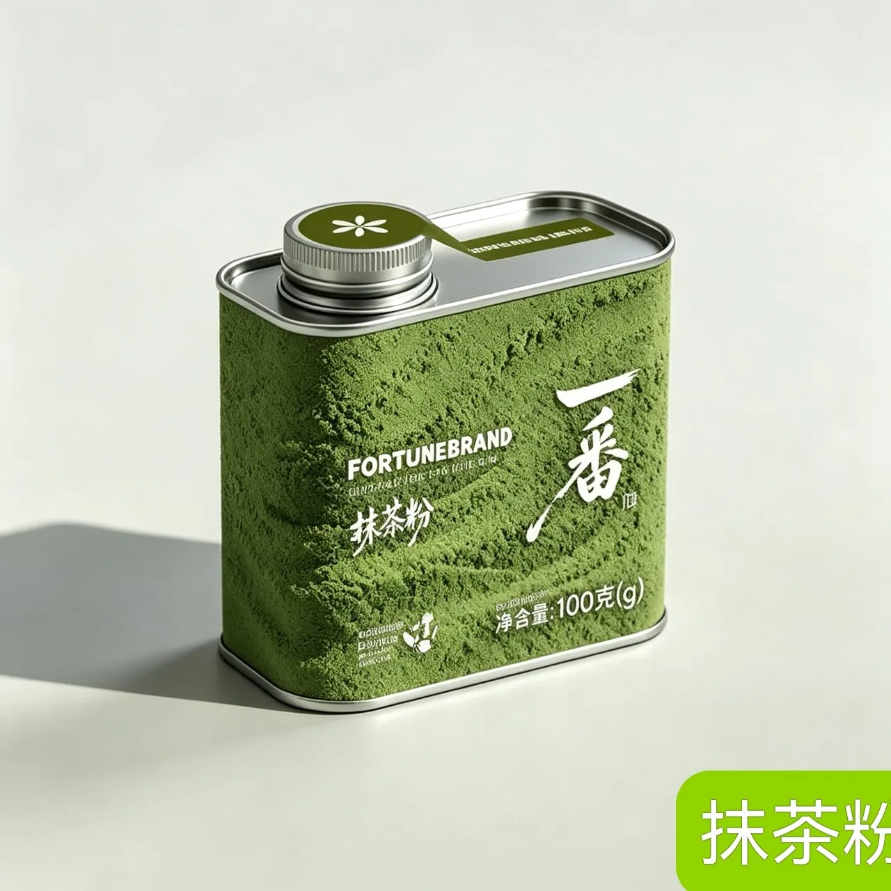 Japanese Ichiban green tin