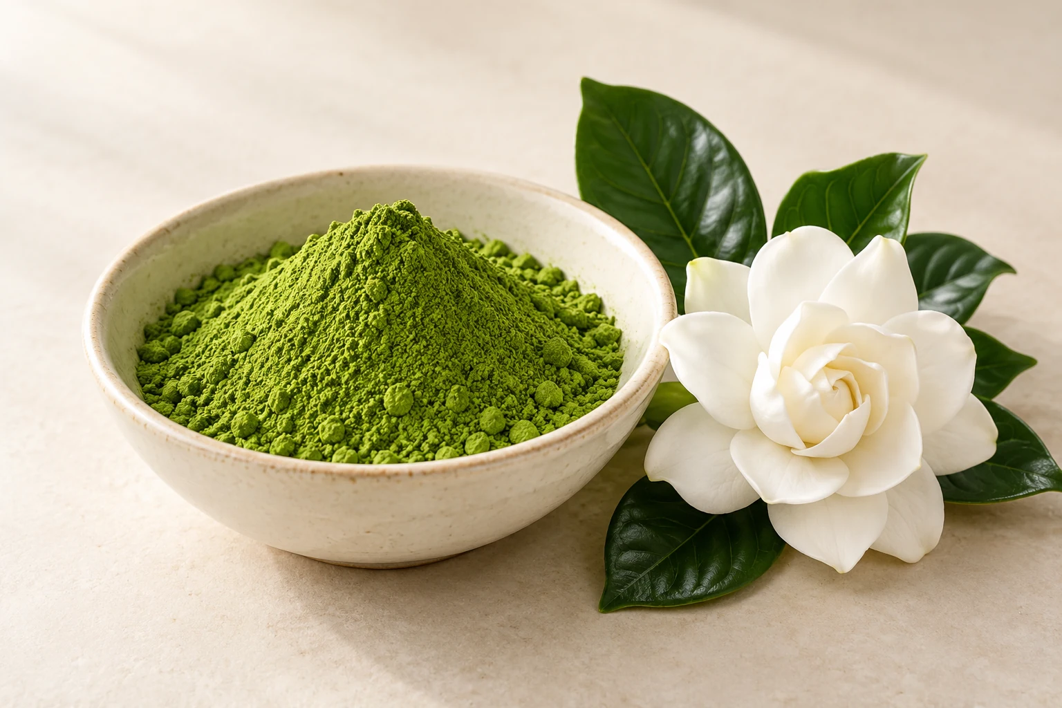Gardenia Matcha Powder