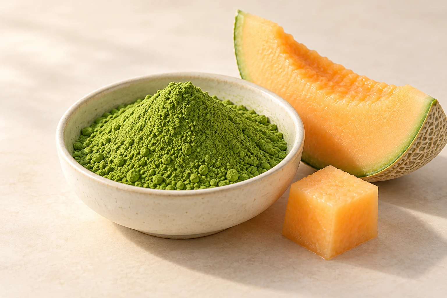 Hami Melon Matcha Powder
