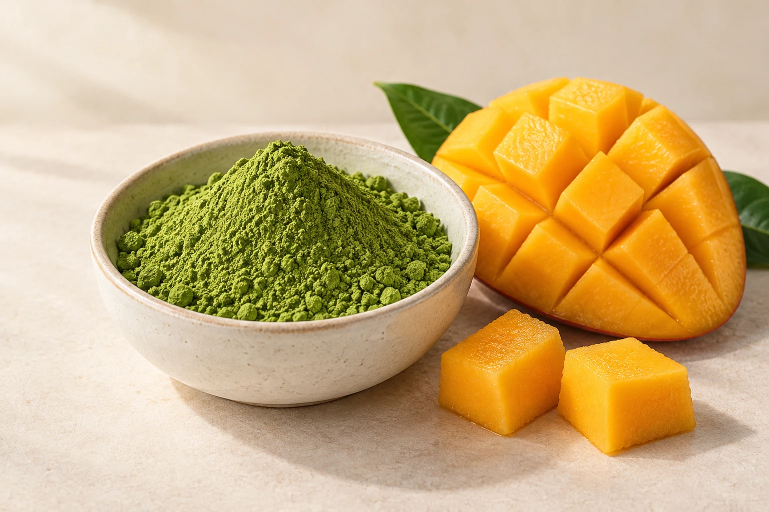 Mango Matcha Powder