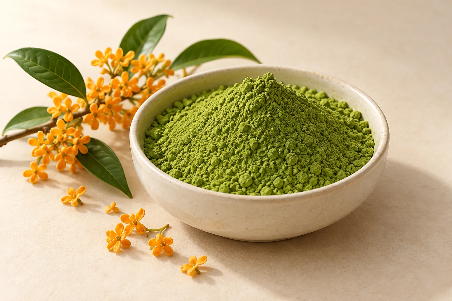 Osmanthus Matcha Powder